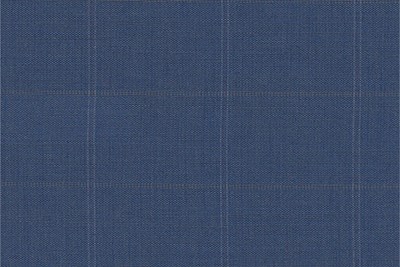 Denim blue with gold/Silver/pink check