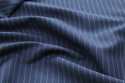 Navy with green stripe