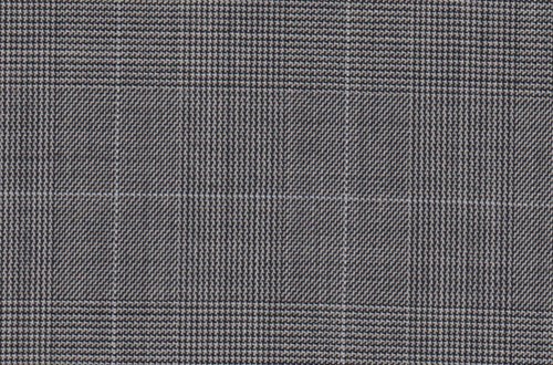 Light Grey With Light Blue Check