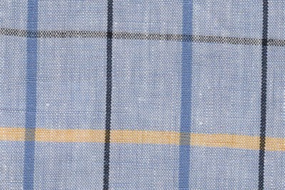 Light Blue with Navy/Blue/Yellow checks
