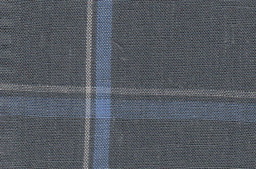 Grey with Blue & ivory Check