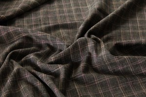 Brown with Tan & Red Check