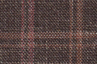 Brown with Tan & Red Check