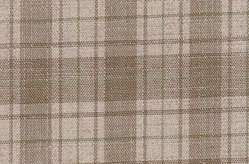 Brown with Beige & Green checks