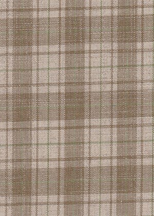 Brown with Beige & Green checks