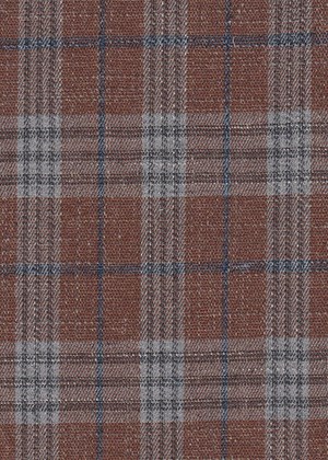 Copper with Grey and Navy checks