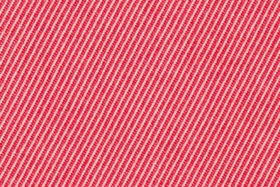 Plain Red / white Twill