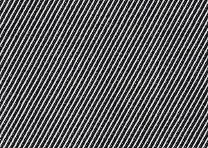 Plain Navy / White twill