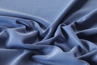 Plain Blue / White Twill