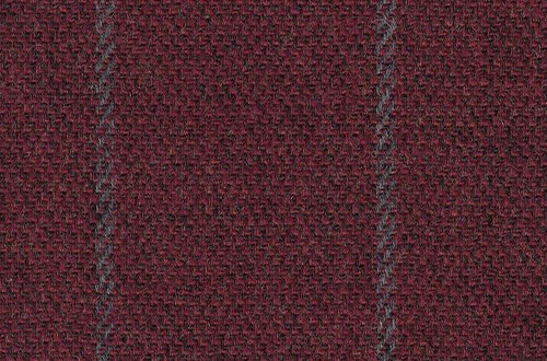 Burgundy w/ grey check