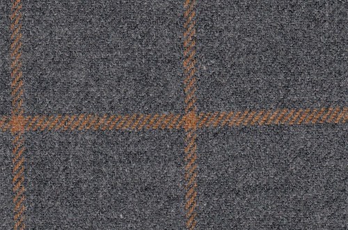 Grey w/ gold check