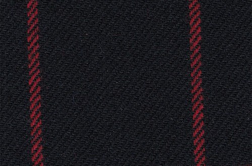 Black w/ Red Check