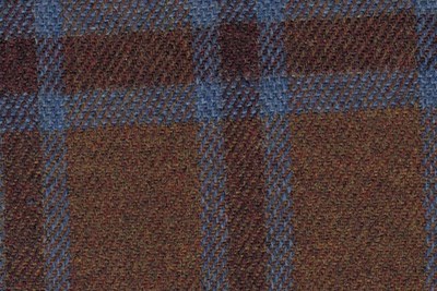 Tan w/ blue & Brown check