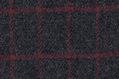 Grey w/ small Red check