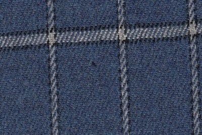 Blue w/White/Black Check