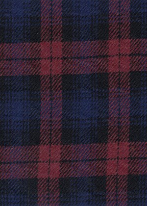 Black w/Red & Blue overcheck
