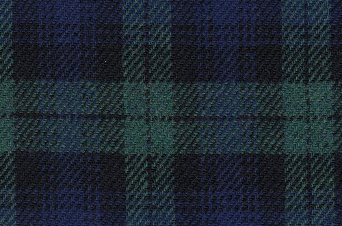 Black w/Green & Blue overcheck