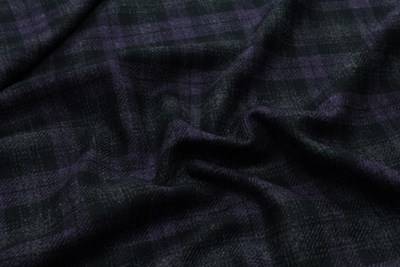Black w/Grey & Purple overcheck