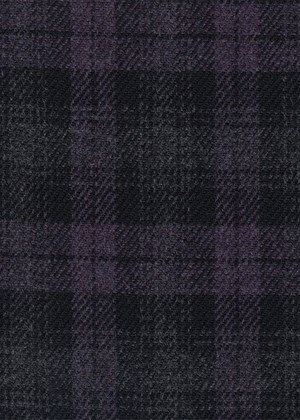 Black w/Grey & Purple overcheck