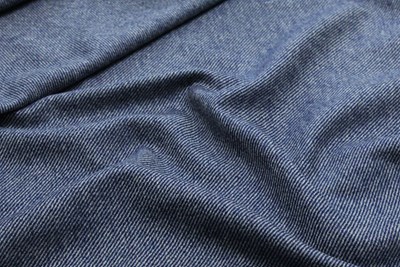 Plain Navy/white shot twill