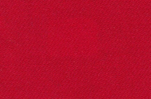 Plain Bright Red Twill