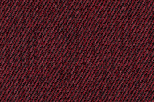 Plain Red/Black Twill
