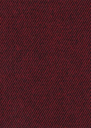 Plain Red/Black Twill