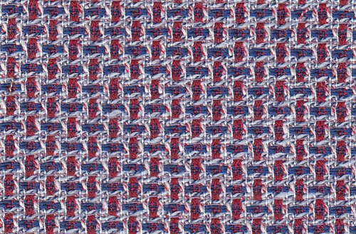 RED / BLUE CORSSHATCH (PLAIN)