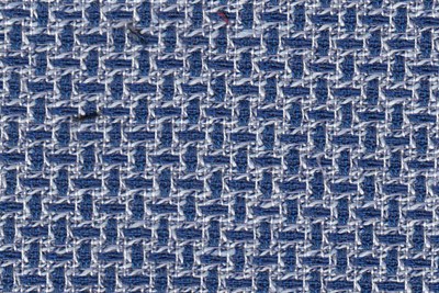 LT BLUE / BLUE CROSSHATCH (PLAIN)