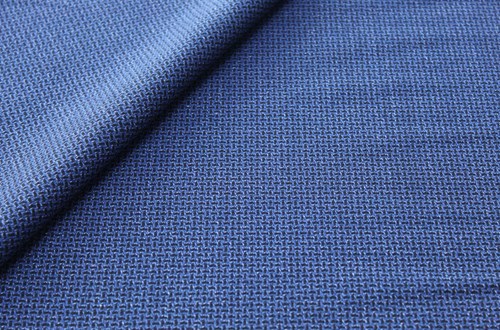 BLUE / BLACK CROSSHATCH (PLAIN)