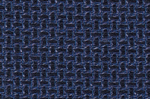 BLUE / BLACK CROSSHATCH (PLAIN)