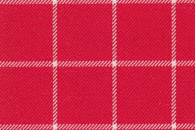 Red with White Box Check