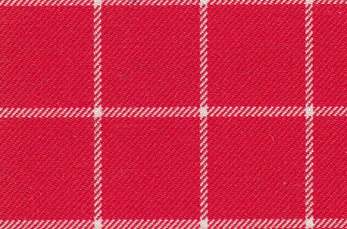 Red with White Box Check
