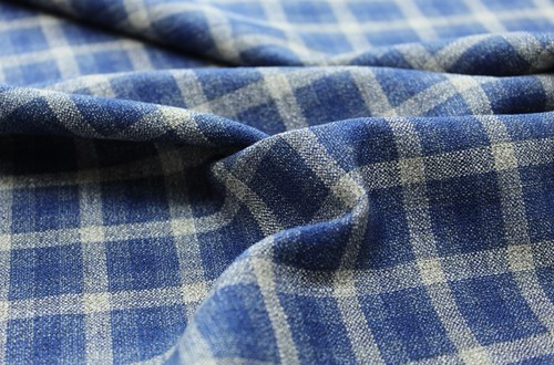 Blue w/cream/Blue overcheck