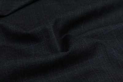 Charcoal w/Purple check & triple tramline stripe