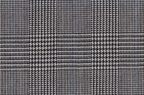 Black & White POW with Blue overcheck