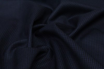 Navy & Black Dogstooth