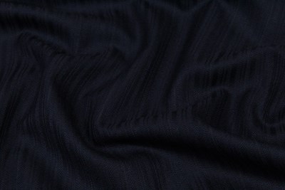 Navy Self Stripe w/wide pin stripe
