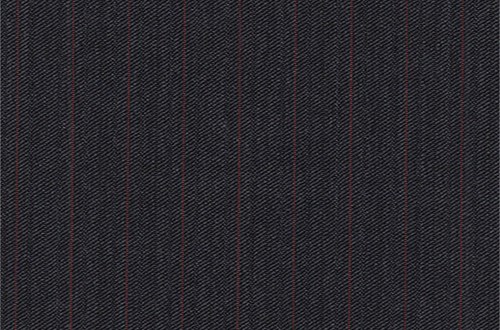 Grey Self stripe with Burgundy pin stripe