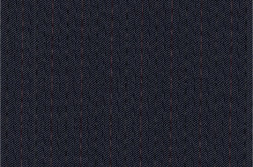 Navy Self stripe with Burgundy pin stripe