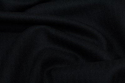 Black narrow herringbone