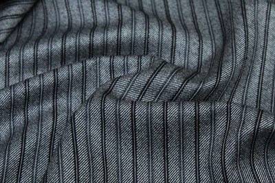Grey / Black Morning trouser stripe