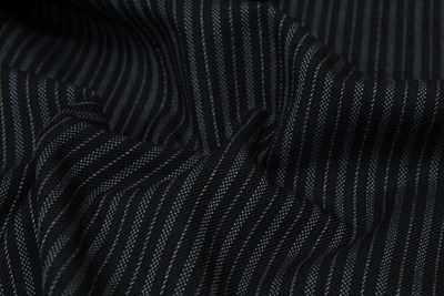 Black w/ White double stripe