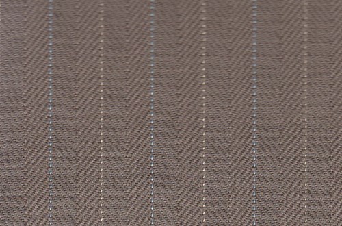 Beige HB with Gold & Light Blue Stripes