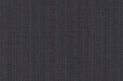 Charcoal Herringbone w/Burgundy stripes