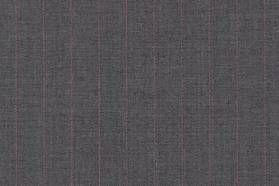 Grey w/Pink Pinstripe