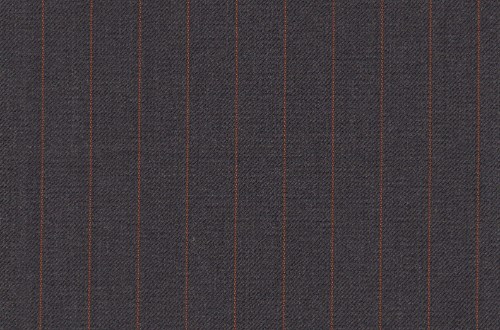Grey w/Orange Pinstripe