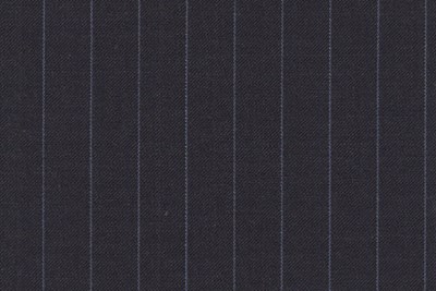 Dark Grey w/Blue and White Pinstripe
