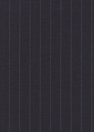 Dark Grey w/Blue and White Pinstripe