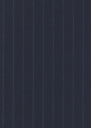 Navy w/Blue and White Pinstripe